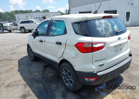 2020 Ford Ecosport S z USA, uszkodzony, nr VIN MAJ3S2FE7LC385779